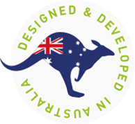 Designed and developed in Australia