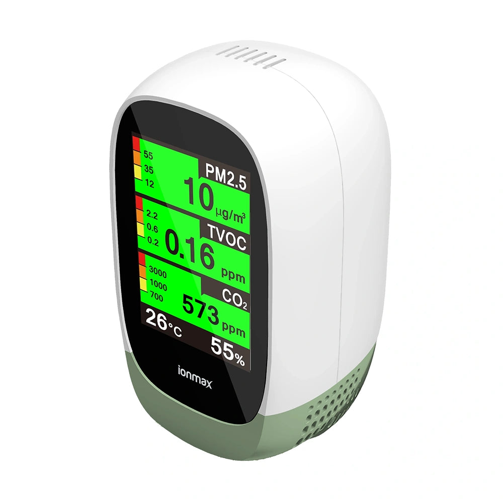 Ionmax Q10 Air Quality Monitor top view