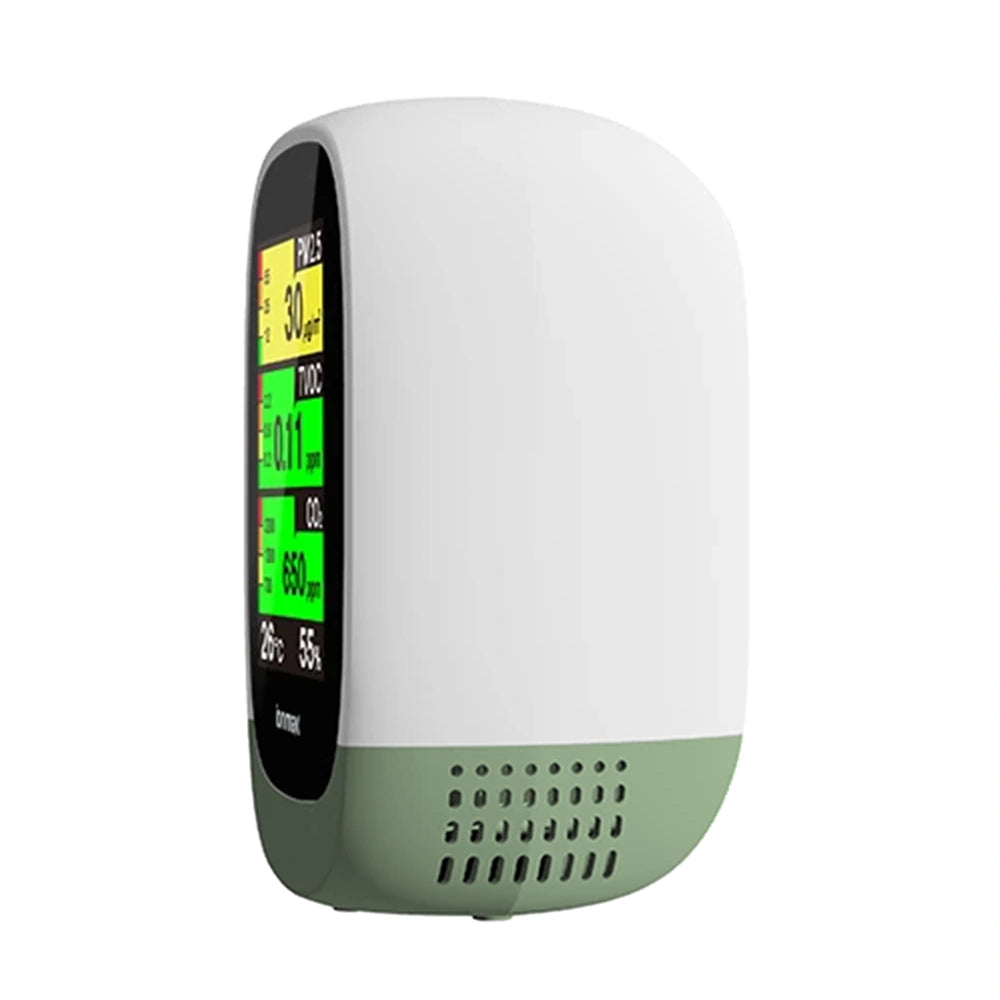 Ionmax Q10 Air Quality Monitor side view