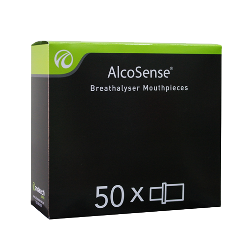 Mouthpieces for AlcoSense Personal Breathalyzers (50pcs)